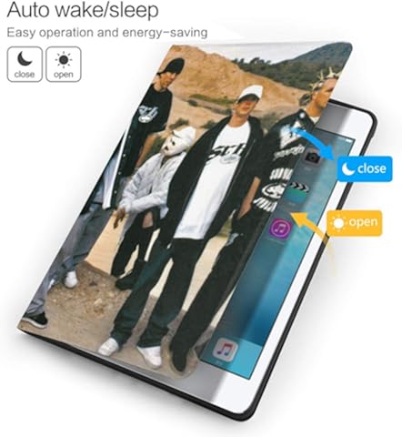 Wehoiweh D-Loc - Carcasa antiarañazos fina y ligera con soporte ajustable, función de reposo/desactivación automática, protección trasera para iPad Air3 10.5 iPad Air3 10.5 talla única