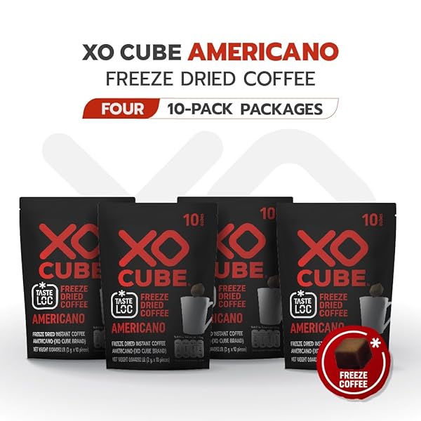XOCUBE PREMIUM FREEZE-DRIED INSTANT COFFEE AMERICANO