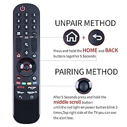 ZWP AN-MR21GA MR21GA Replacement Magic Voice Remote
