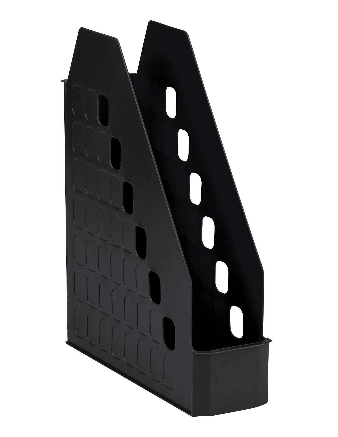 Avery Basics Magazine Rack Low Front Design W78xD246xH310mm Black Ref 1135BLK