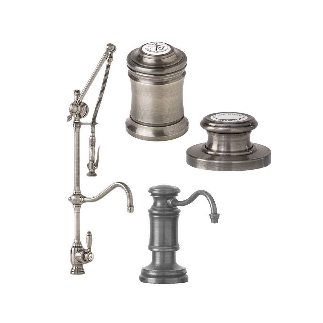 Waterstone 4400 4 Ap Annapolis Kitchen Faucet Single Handle With