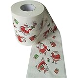 Toilet Tissue Christmas Santa Claus Funny Printing Design Eco Friendly Bathroom Toilet Tissue (Mulitcolor)