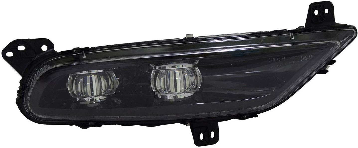 TYC 19-6153-00-1 Replacement Right Fog Lamp Compatible with Chrysler 300