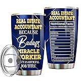 MONIZILUCKY Real Estate Accountant Tumbler