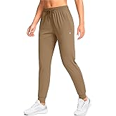 G Gradual Women's Joggers Pants with Zipper Pockets Tapered Running Sweatpants for Women Lounge, Jogging