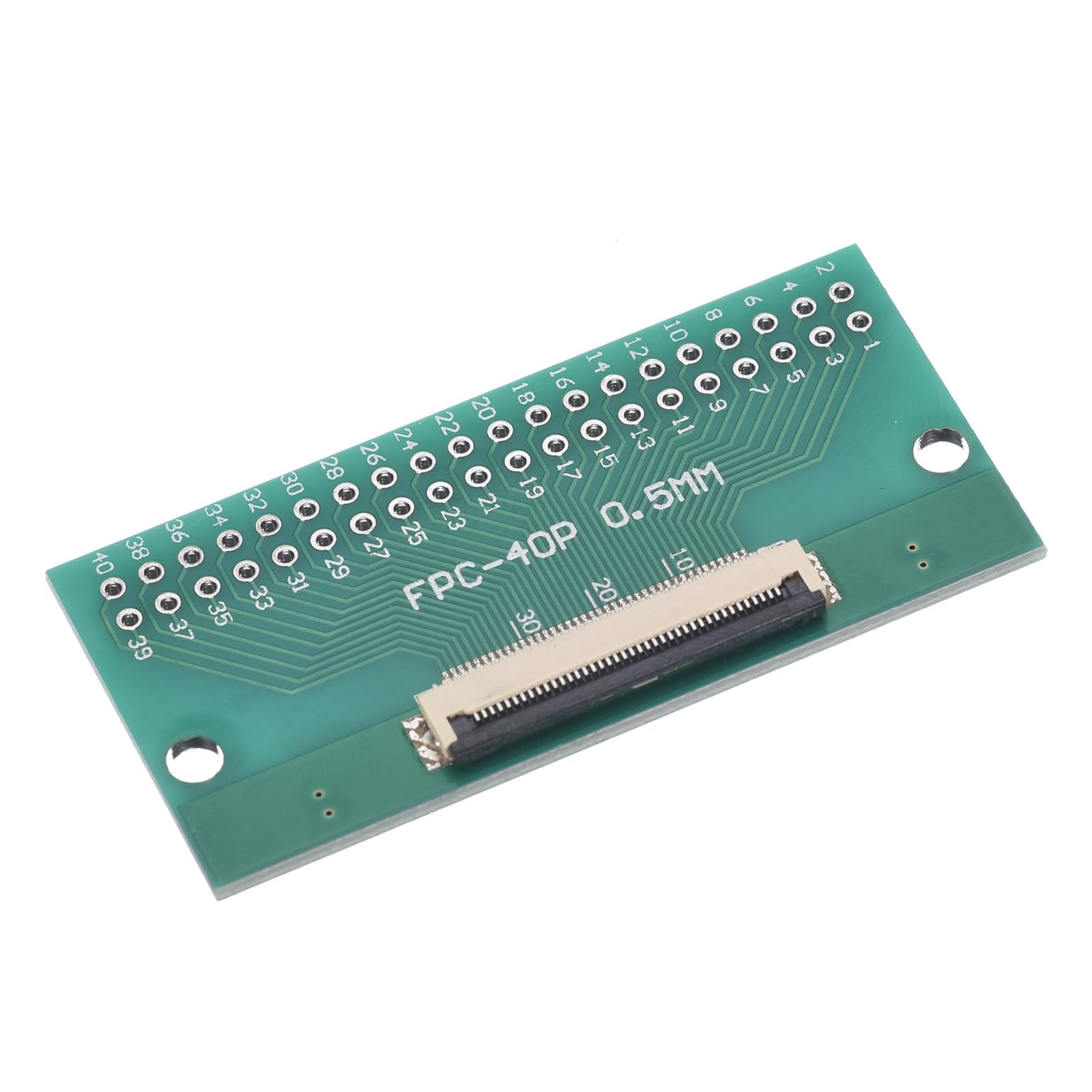 sourcing map FFC FPC 40 Pin 0.5mm Pitch to DIP 2.0mm PCB Converter Board Couple Extend Adapter