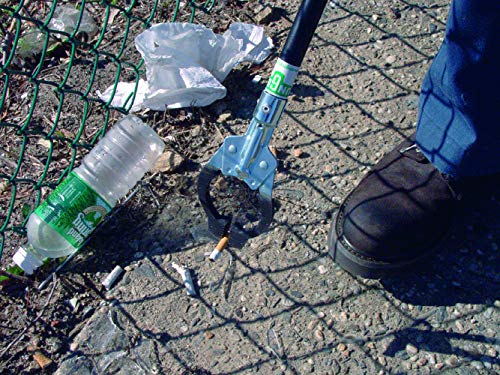 UNGER NiftyNabber Pro Müllzange (130 cm lang, Allzweckgreifer, Stahlrohr, Abfallgreifer, Ãffnungsmaà Klauen 15 cm) NN140 – Bild 6