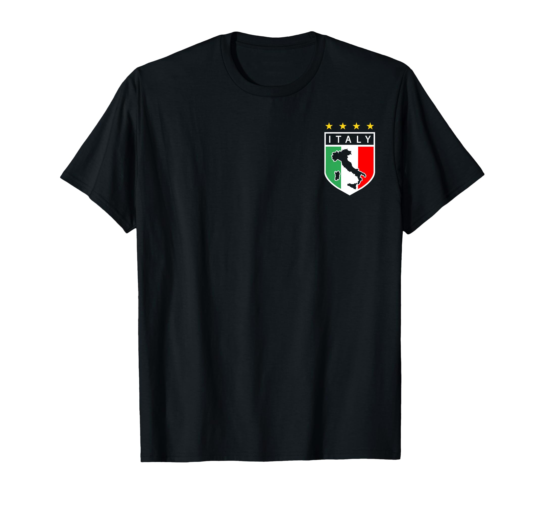 Trendy Italy 4 Star Crest T-Shirt