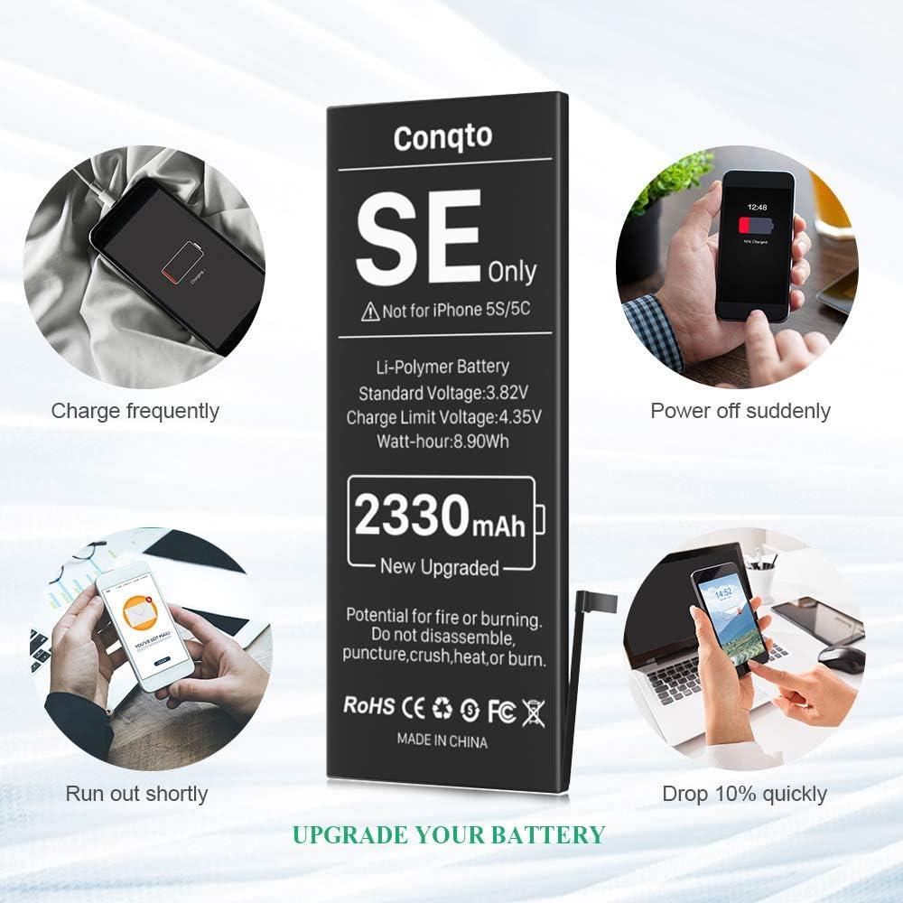New 0 Cycle Higher Capacity Battery Replacement For Iphone Se With Complete Professional Repair Tools Kits Battery For Iphone Se 2330mah Telephones Accessories Electronics Urbytus Com