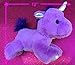 Checkered Fun Unicorn Stuffed Animal - Plush Toy - 12” Cute, Fluffy, Purple Unicorn - Gift For Kids Teens and Unicorn Lovers