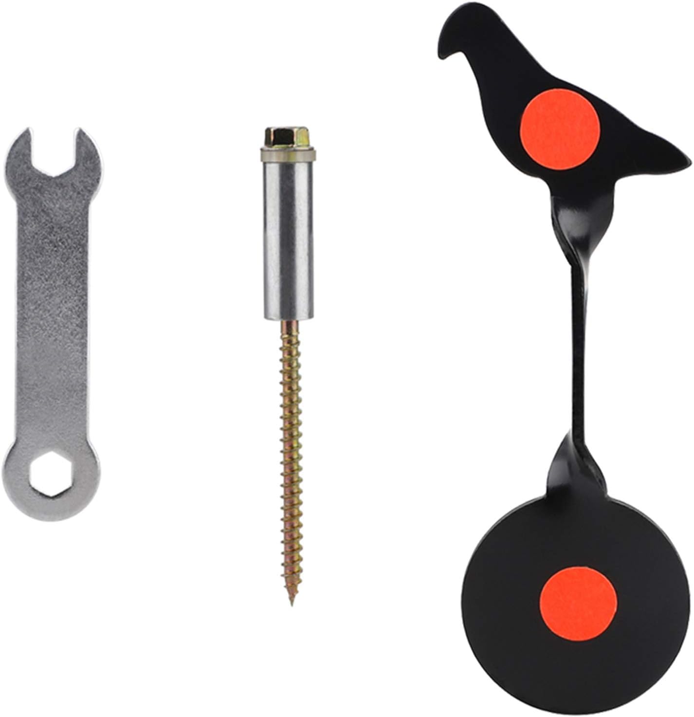 Taghua Spinner Air Gun Target, Screwed Type Steel Bullseye