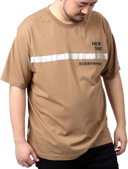 Amazon スピナッシュ Tシャツ 大きいサイズ メンズ ストリート プリント 半袖 ティーシャツ アメカジ Tシャツ カットソー 通販