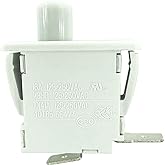 134813600 Dryer Door Switch by DTAIR Replacement for Frigidaire Electrolux Dryer 131843100 1378609 AP4316049 PS2330879