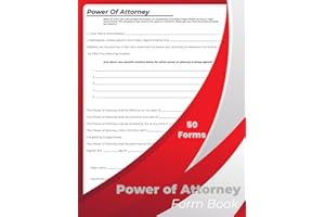 Power of Attorney Form Book: Contract Power of Attorney (POA), Give another person authority to handle specific financial mat