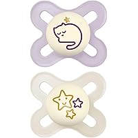 Mam Comfort Chupete 100% Silicona Azul Con Caja Esterilizadora 2 Uds