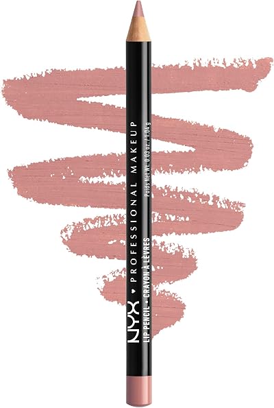 NYX Professional Makeup Slim Lip Pencil 854 Pale Pink Creamy Long-Wearing Liner
