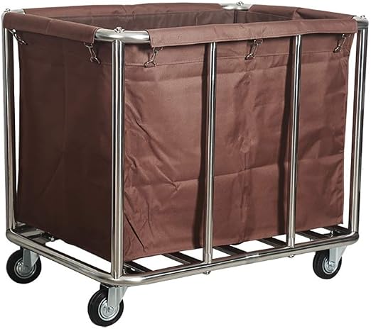 Trolleys Hochleistungswaschekorb Sortierer Wagen Mit Entfernbaren