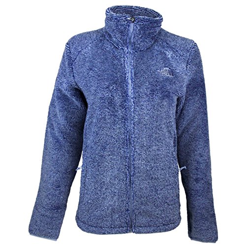 The North Face Women's Osito 2 Jacket (Medium, Chambray Blue/Coastal Fjord Blue Stripe)