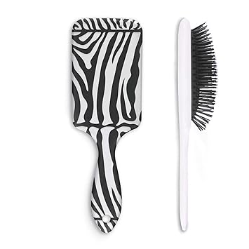Amazon Com Cute Hair Brush White Tiger Stripe Anti Hair Loss