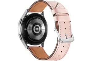 FAGWIG Genuine Leather Watch Band for Women Men Quick Release Spring Bars Bands 20mm 22mm Top Cowhide Calfskin Wristband Replacement Watchband Strap