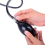 RUNZI Cervical Neck Traction Device Inflatable Neck Stretcher Purple view 6