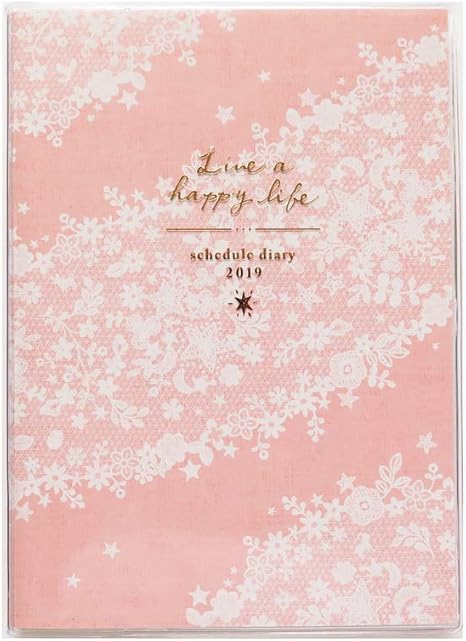 Amazon クツワ カラーインデックス 手帳 2019年 A6 ウィークリー