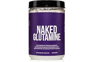 Pure L-Glutamine Made in the USA - 200 Servings - 1,000g, 2.2lb Bulk, Vegan, Non-GMO, Gluten and Soy Free.