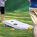 JBM Forbidden Road Cornhole Bag Bean Bags Pack of 8 for Tossing Core Hole Games with Duck Canvas Material Cover and PP Plastic Pellets Inside - Free Carrying Bag Included (Red & Dark Blue, 14OZ)