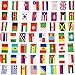 Buytra 100 Countries Flags 82ft International Flags Bunting Banner for Party Decorations,Olympics,Grand Opening,Bar,Sports Clubs,School Events,Cultural Studies and More