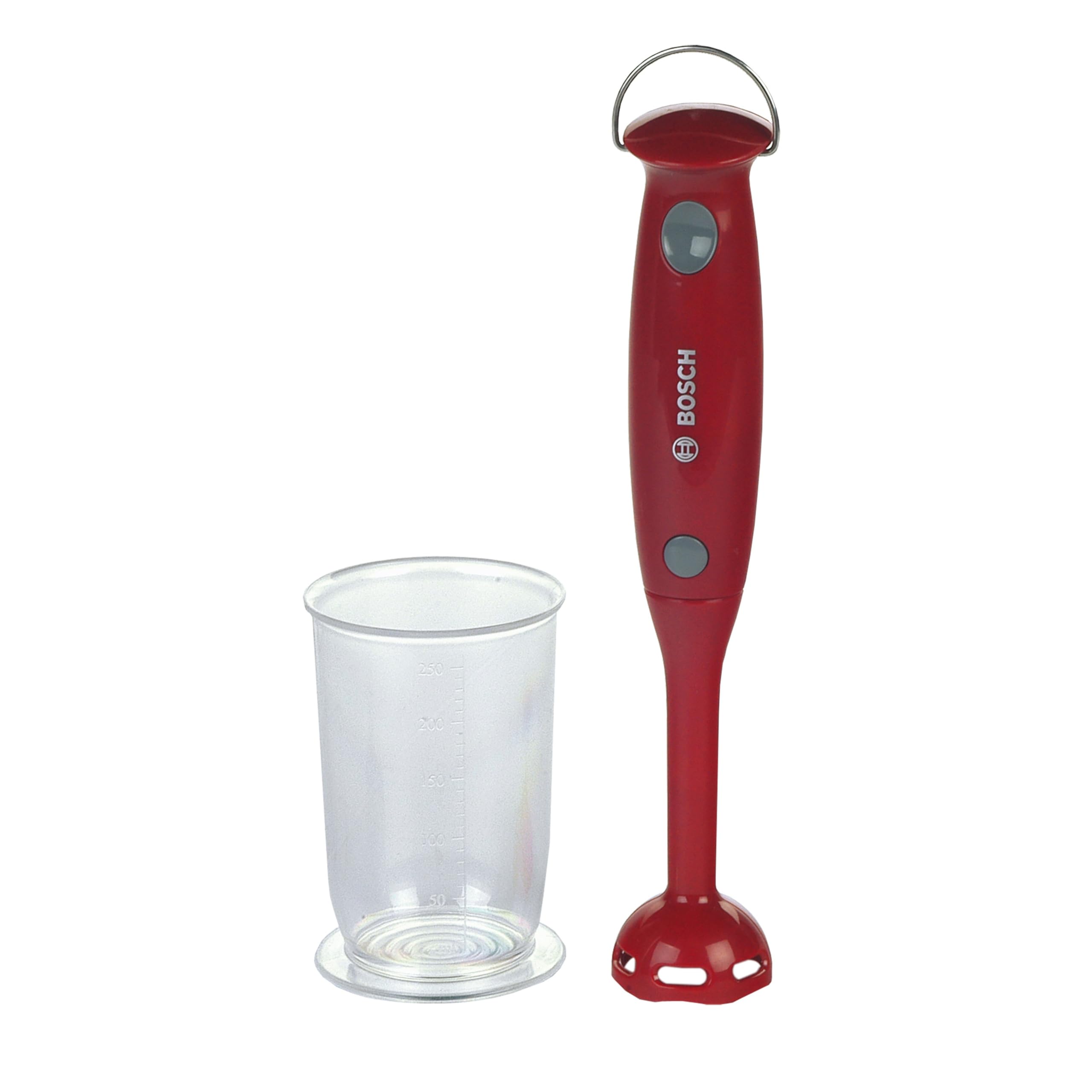 Theo Klein 9566 Bosch Children's hand blender I Child-safe replica with rotating dummy blades and measuring cup I Toys for children aged 3 and over