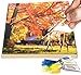 Daveliou 8”x10” Wood Canvas Boards for Painting, Arts, Crafts, Wood Burning, Shadowbox, Oils, Acrylics, and More (5 Pack)