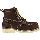 Iron Age Solidifier Men's 6" Eh Comp Toe Waterproof Work Boot Brown - 10 Wide