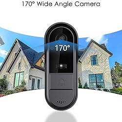Doorbell Camera Wireless with Monitor for