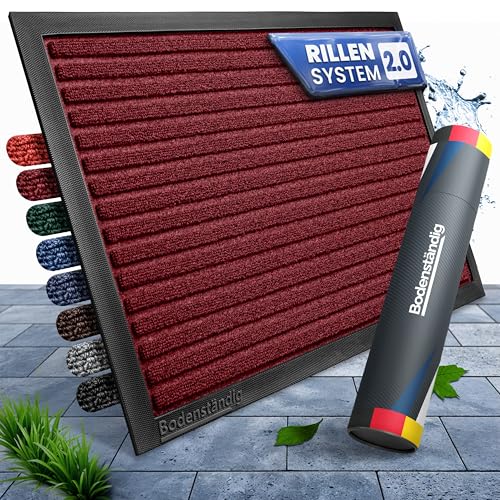 Bodenständig® Fußmatte außen - rutschfest & saugstark - Fußabtreter Beige