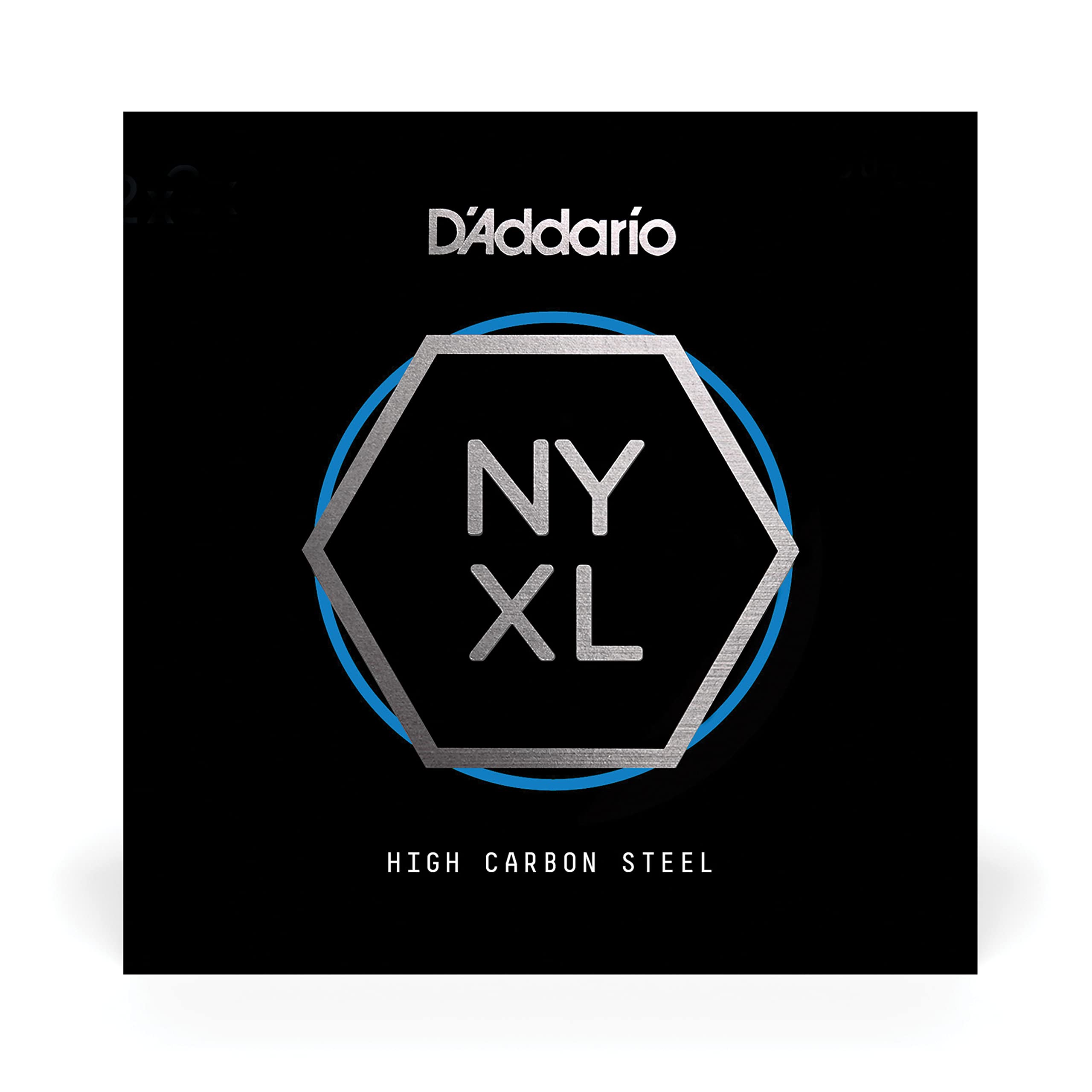 D'Addario NYS016 Single Plain Steel Guitar String, .016