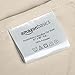 Amazon Basics Lightweight, Wrinkle-Free, Breathable Microfiber 4 Piece Bed Sheet Set with 14-Inch Deep Pockets, Full, Beige, Solid