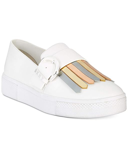 DKNY Frauen Jules Leder Fashion Sneaker