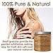 Majestic Pure Brown Sugar Scrub, Natural Exfoliator and Powerful Body and Facial Scrub for Anti Cellulite Treatment, Stretch Marks, Acne, and Varicose Veins - 12 oz