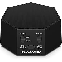 Adaptive Sound Technologies LectroFan High Fidelity White Noise Sound Machine with 20 Unique Non-Looping Fan and White…