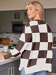 LILLUSORY Women's Oversized Batwing Sweaters 2025