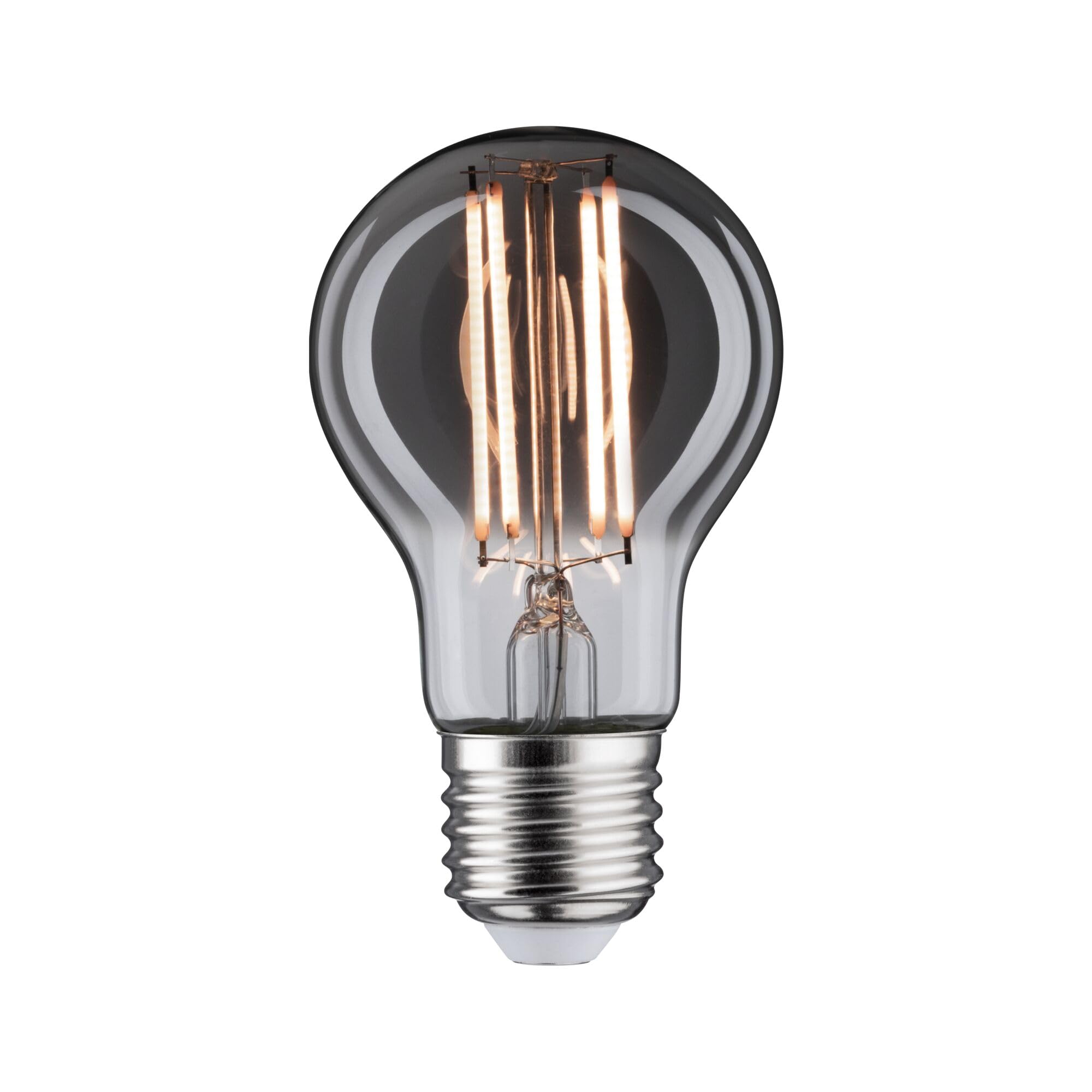 Paulmann 28861 LED Bulb 1879 Bulb Gold Light 370 lm 7.5 Watt Dimmable Smoked Glass Vintage 1800 K E27 Bulb