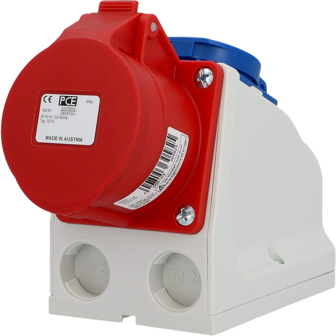 Unitec 40582L Wall Socket CEE/Kombi 5 Pins