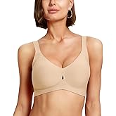 VERKUNO Wireless Jelly Bras for Women No Underwire Push Up Seamless Full Coverage Bralettes Comfortable Everyday Bras