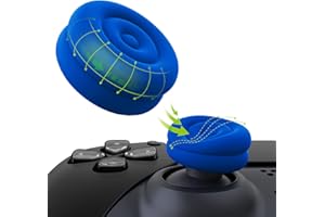 PlayVital Thumbs Cushion Caps Thumb Grips for ps5, for ps4, Thumbstick Grip Cover for Xbox Series X/S, Thumb Grip Caps for Xb