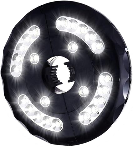 Amazon Com Led Umbrella Light Sttech1 Rechargeable Patio Umbrella Lights Umbrella Pole Light Outdoor Camping Lights For Patio Umbrellas Camping And Other Outdoor Use Black Health Personal Care