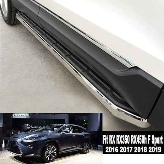 KPGDG Fit for Lexus RX RX350 RX450h F Sport 2016 2017 2018 2019 Stainless Steel Running Boards