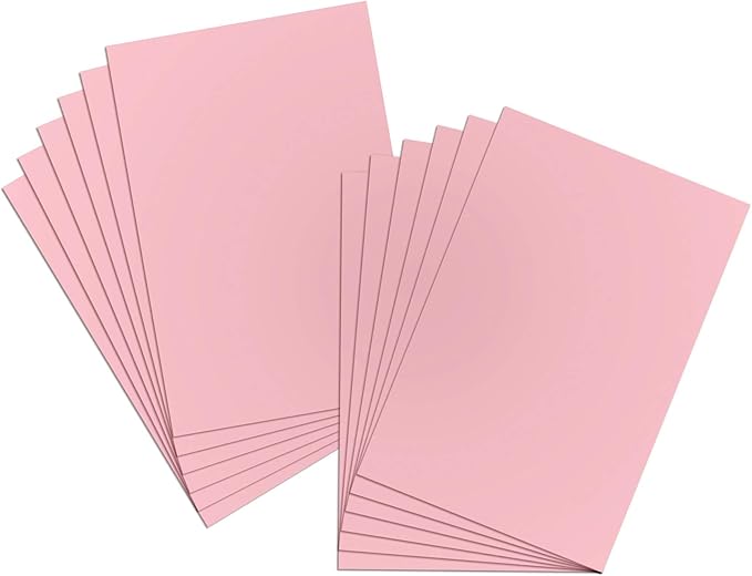 BAZIC 22" X 28" Pink Poster Board, Colored Paper Drawing