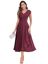 BOLENSYE Petite Mother of The Bride Dresses for