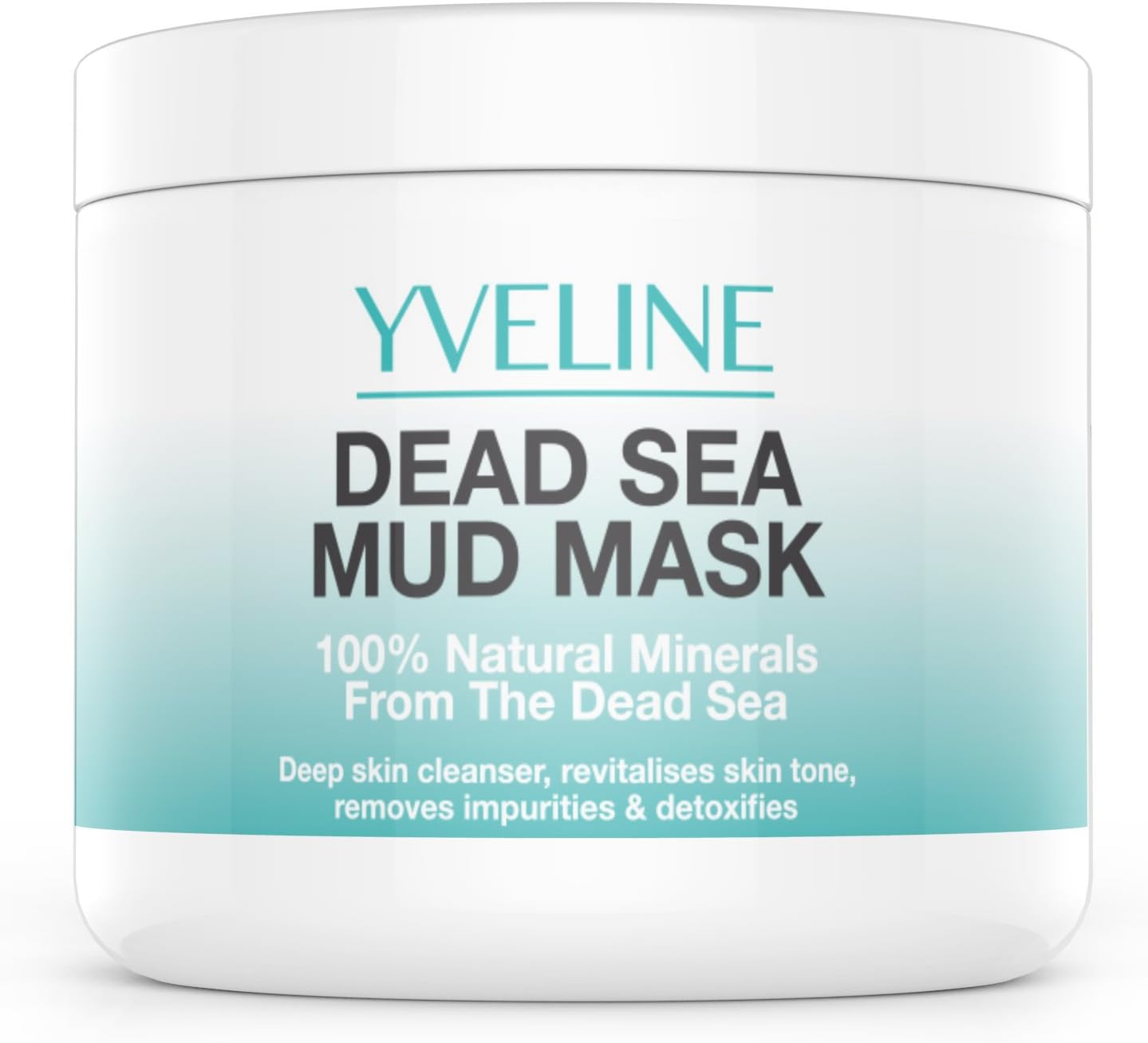 Dead Sea Mud Mask 100% Natural Minerals - Deep Cleansing, Detoxing, Purifying and Skin Rebalancing Mud Mask for Face - 100 Millilitre