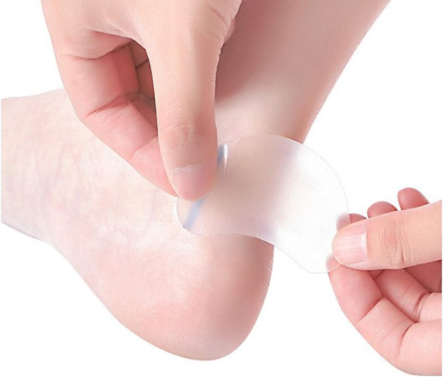 24 PCS Invisible Blister Plasters for feet Blister Gel Pads Hydrocolloid Bandages Protector Gel Dressing Waterproof Blister Guard Prevention Patches Hydro Seal Band Aid for Heel Toes 4 Mixed Sizes - Image 5